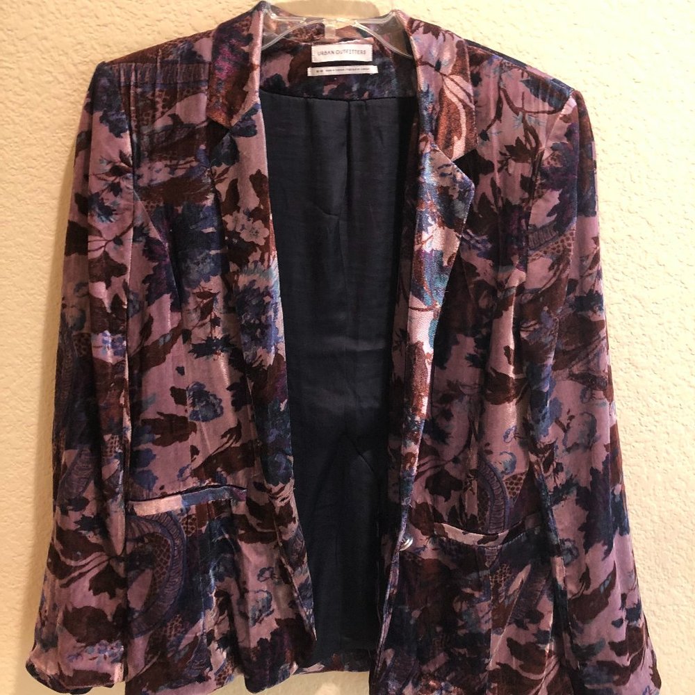 Velvet blazer